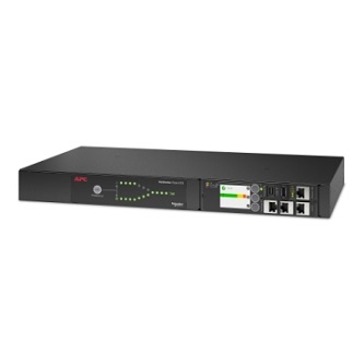 Rack ATS, 100/120V, 15A, 5-15 in, (10) 5