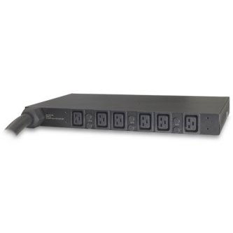 Rack PDU, Basic, 1U, 14.4kW, 208V, (6) C
