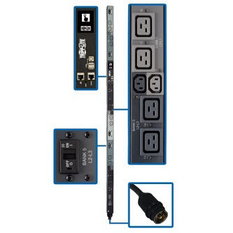 3-PHASE PDU MONITORED 208V 50A