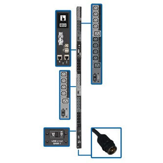 3-PHASE PDU MONITORED 208/240V