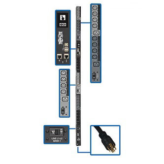 10kw 3-Phase Switched PDU