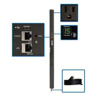 Tripp Lite PDU Monitored 1.4kW 120V 16 5