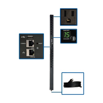 PDU Switched 1.4kW 16 5-15R 12