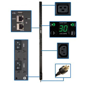 PDU SWITCHED 20 C13; 4 C19, LX PLATFORM