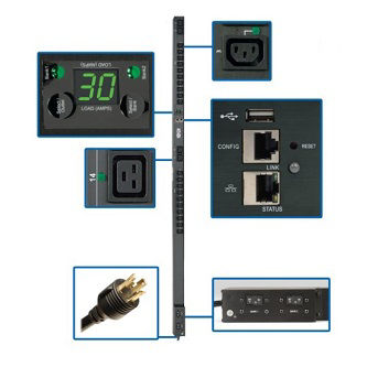 MONITORED PDU 24 OUT 208/240V