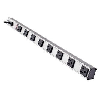 Tripp Lite 24" POWER STRIP,W/ 8 OUTLETS