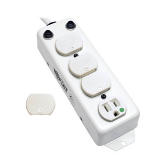 15-Amp Power Strip Hospital Gr