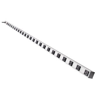 72" POWER STRIP,W/ 24 OUTLETS