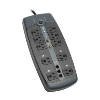 10-Outlet Surge Protector, 8 ft. 2.43 TV