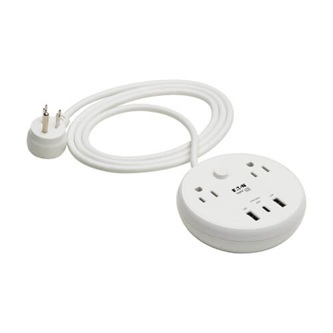 SURGE PROTECTOR 57W 2OUT 3 USB