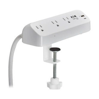 TRIPP 3-OUT SURGE USB 900J CLAMP 8FT