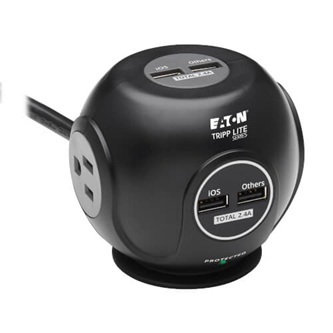 SURGE PROTECTOR 3-OUTLET 4 USB