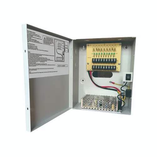 [IPP-ULT-1275AD9] UltraTech 9-Channel 7.5A CCTV Power Supply