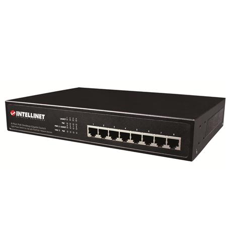 [IPP-ICI-560641] Intellinet Network Solutions 8-Port Gigabit Ethernet PoE+ Switch IPS-08G-140W
