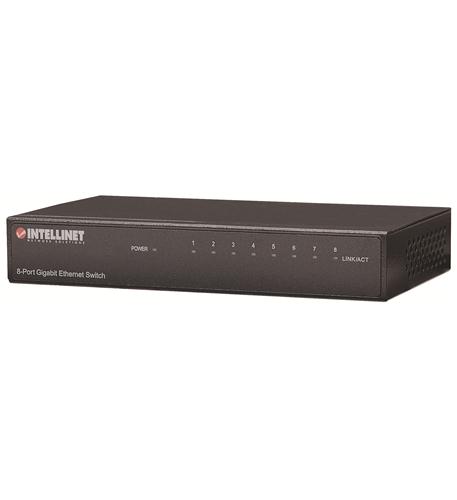 Intellinet Network Solutions 8-Port Gigabit Ethernet Switch IES-08G